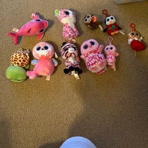 Benie Boo 10 pink festive exotic small